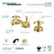 Kingston Brass KS1162TX 8" Widespread Bathroom Faucet, Polished Brass KS1162TX - alternate 2